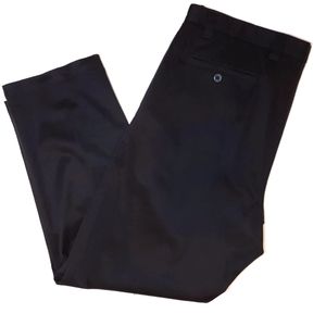 PERRY ELLIS Cottons Premium Twill Dress Pants Permanent Crease Straight Leg